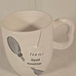Mud Pie "TEA Liquid Sunshine" Tea Mug‎